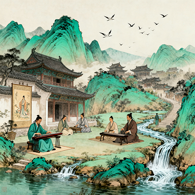 探寻明代画家张龙章的艺术世界第10期