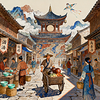 探寻明代画家周臣的艺术世界第6期