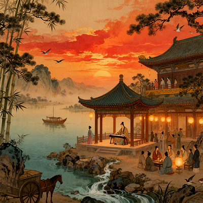 探寻明代花鸟画巨匠吕纪的艺术世界第2期