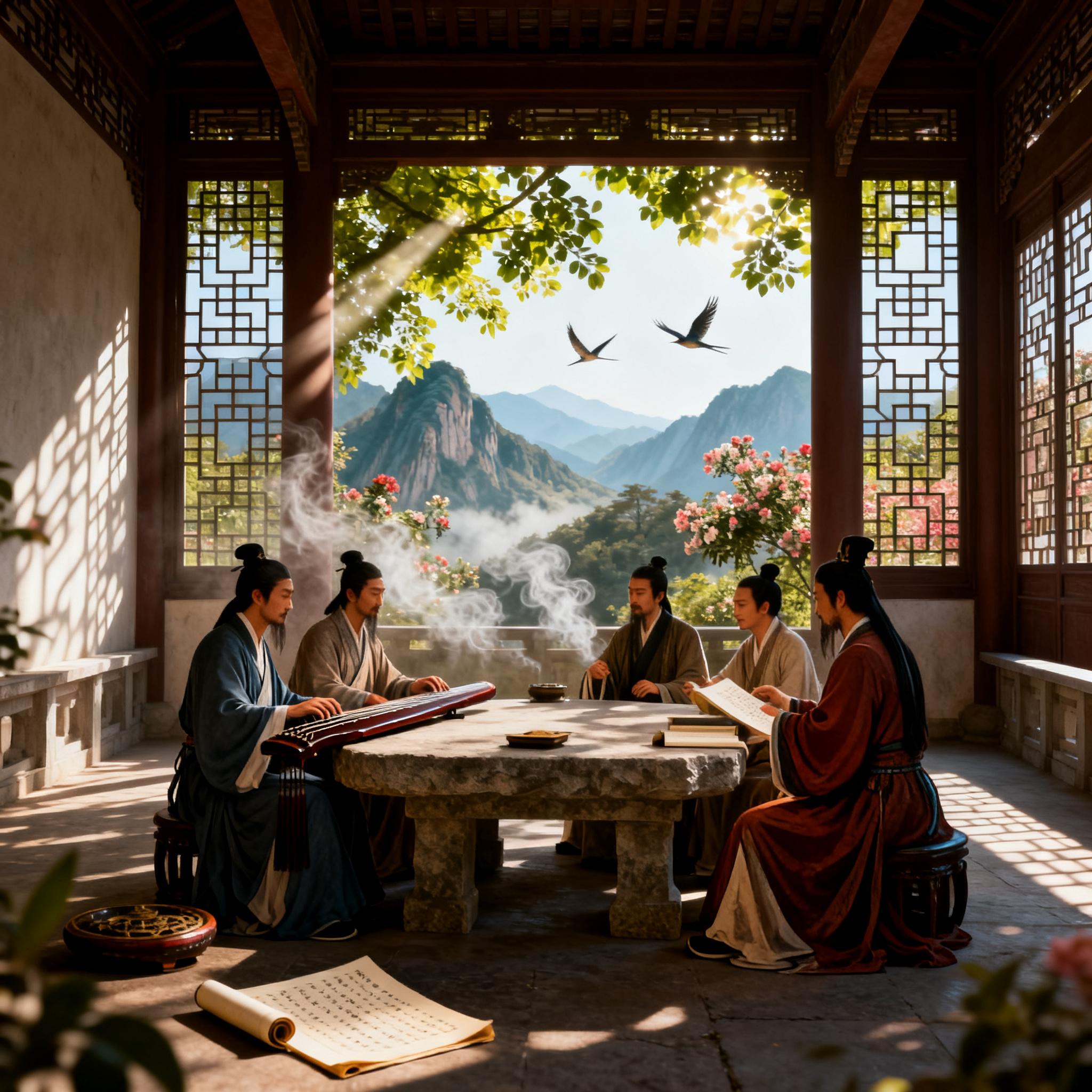 探寻明代画家杜琼的艺术世界5期