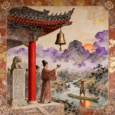 探寻荆浩：五代画坛的山水传奇第4期