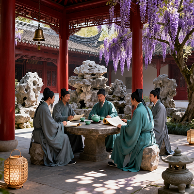 探寻明代画家李在的艺术世界5期