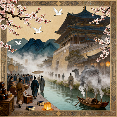 探寻明代画家杨文骢的艺术世界5期