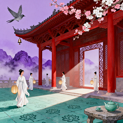 隋唐画韵：名家笔下的千年风华第7期