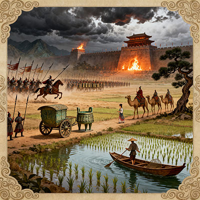 隋唐画韵：名家笔下的时代风华第85期