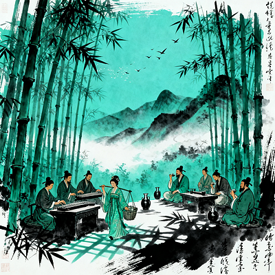 探秘元代画坛：名家与名作的艺术之旅