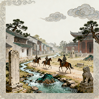探秘元代画坛：走进贯云石的艺术世界