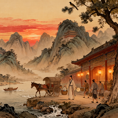 隋唐画韵：名家笔下的千年风华第9期