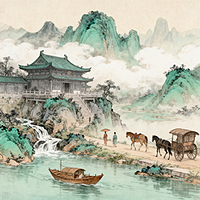 隋唐画韵：从展子虔到薛曜的艺术长歌
