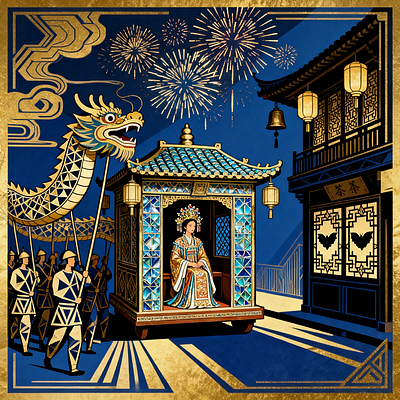 隋唐画韵：从展子虔到薛曜的艺术星河