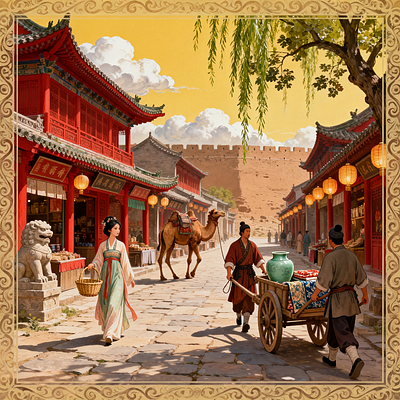 隋唐画韵：名家的艺术传奇与创作传承