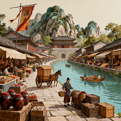 隋唐画韵：名家笔下的时代风华第79期