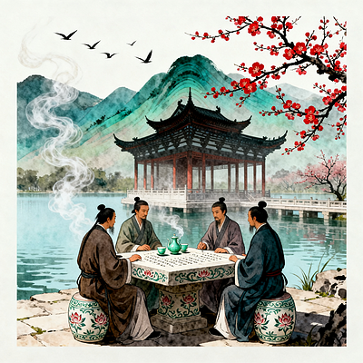 探秘元代书法大家郑杓：衍极中的书学世界
