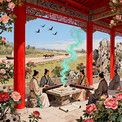 隋唐画韵：名家笔下的时代风华第31期