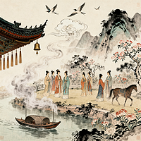 隋唐画韵：名家笔下的时代风华第70期