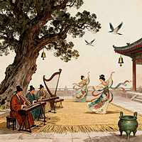 探秘万壑松风图：穿越千年的山水墨韵