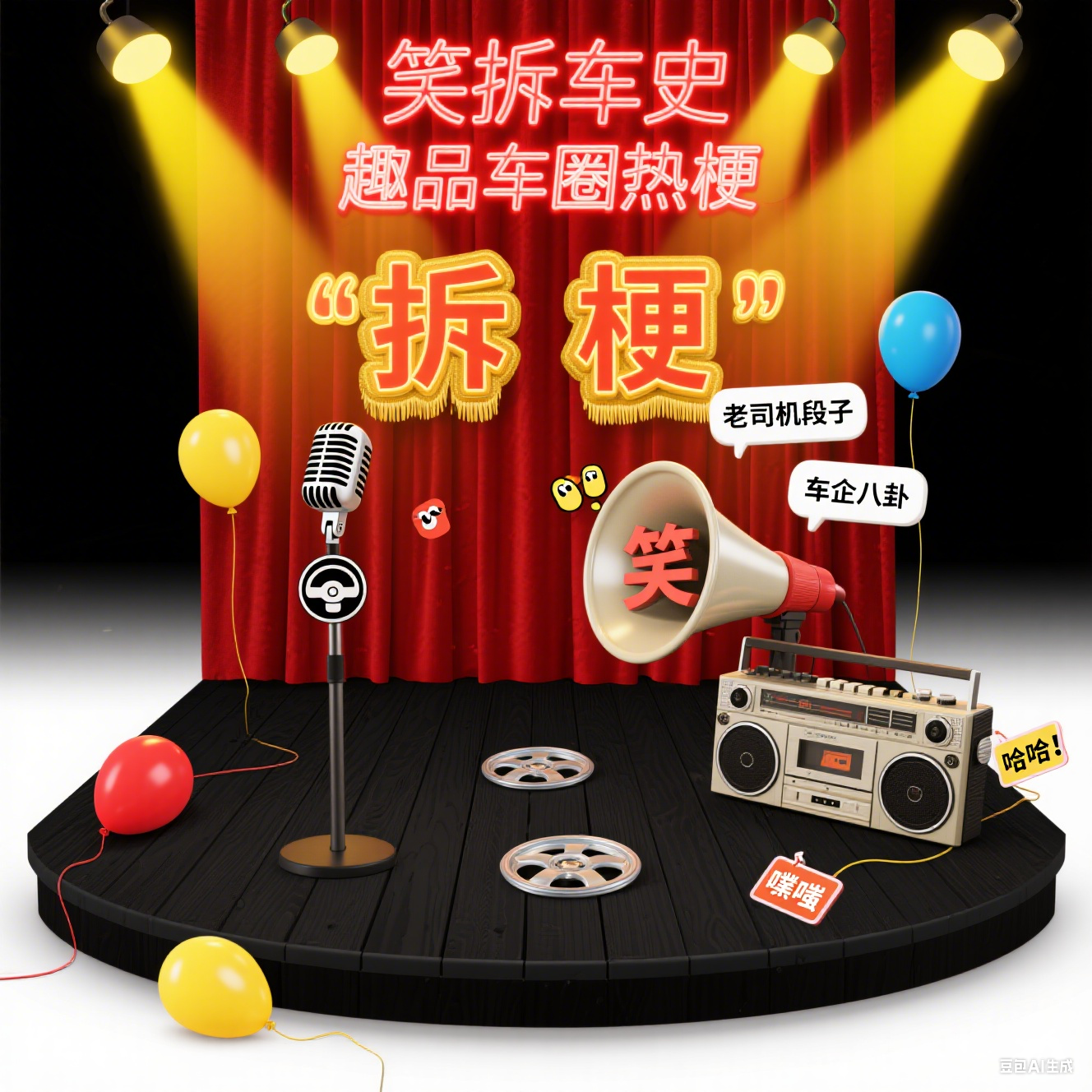 笑拆车史 趣品车圈热梗