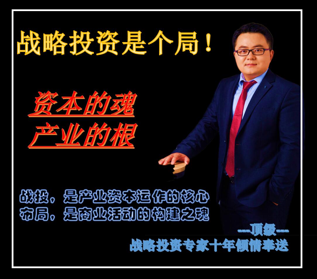 战略投资是个局