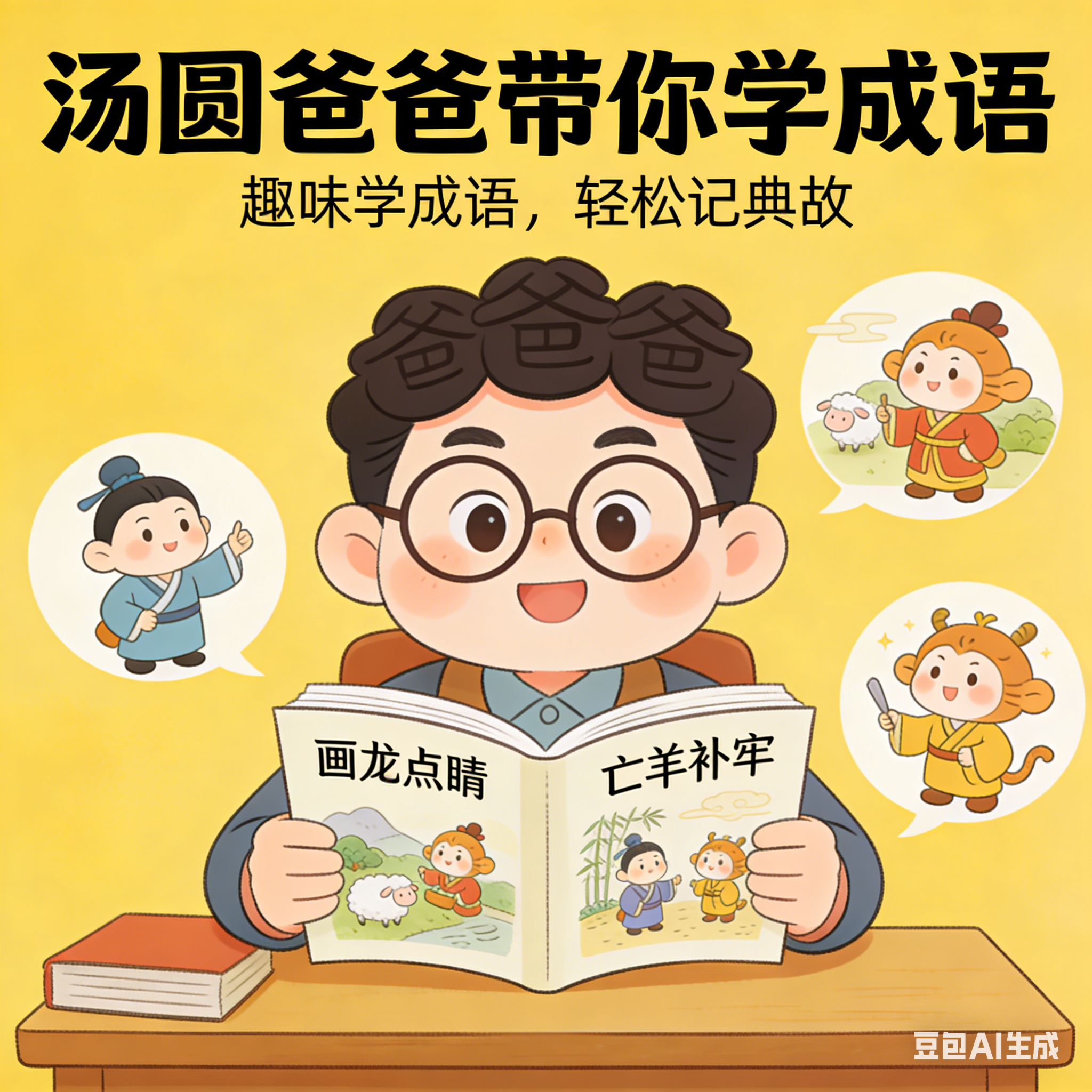 汤圆爸爸讲成语故事