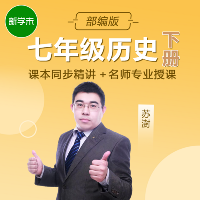 初中历史七年级下册部编版 初中历史七年级下册部编版