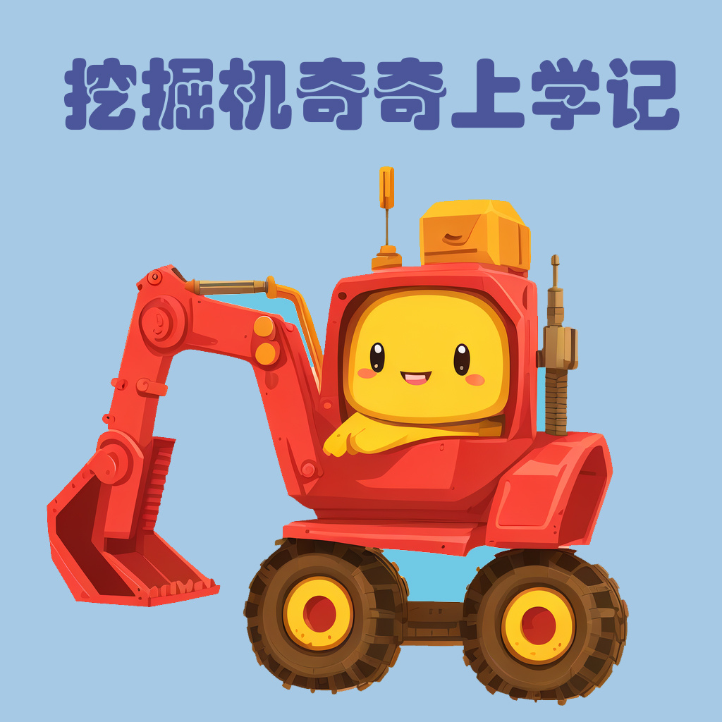 挖掘机奇奇上学记