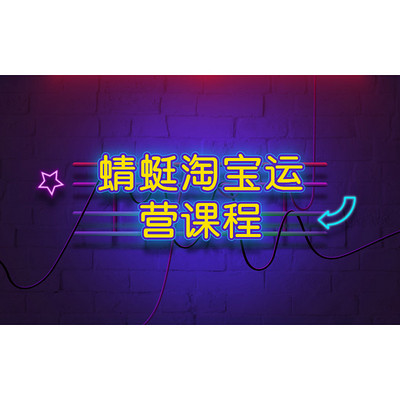 蜻蜓淘宝运营课程