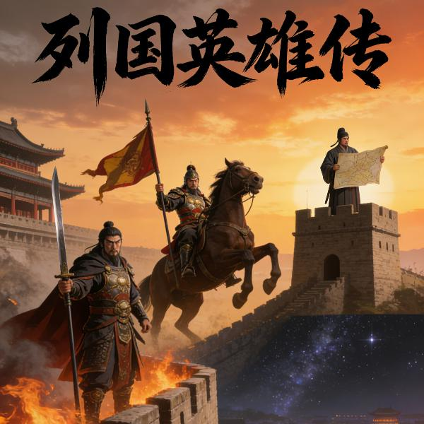 新编评书列国英雄传|评书江湖