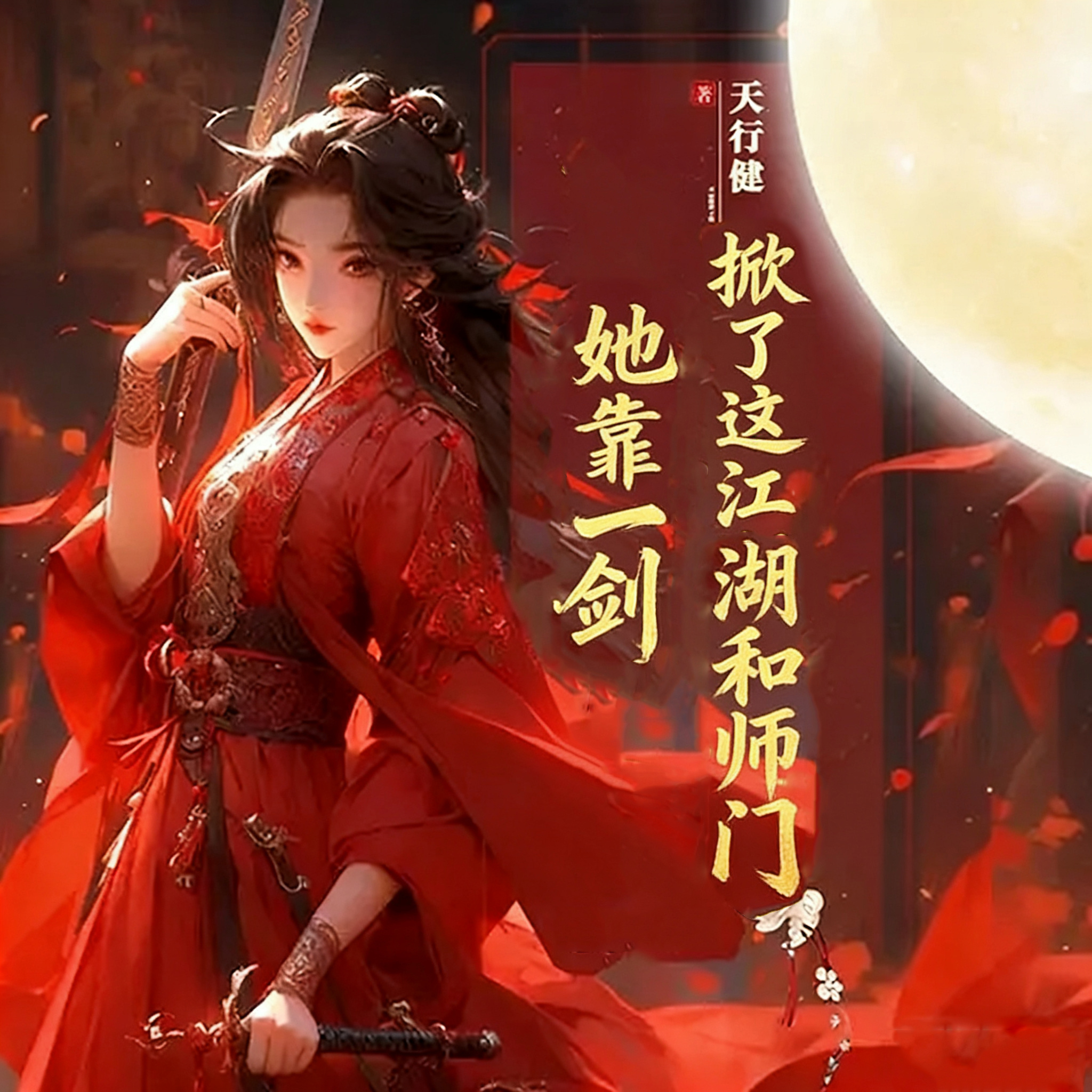 她靠一剑，掀了这江湖和师门（古言逆袭）